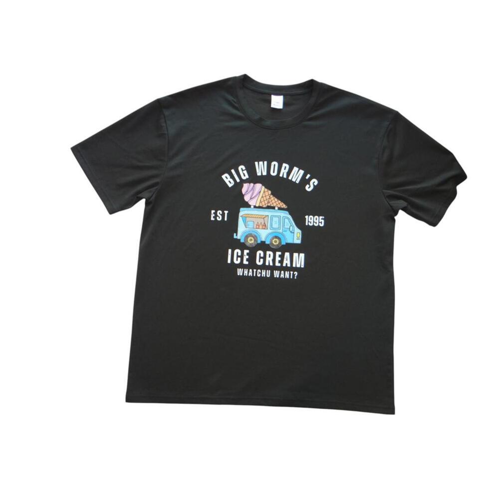 Big Worm's‎ Ice Cream T-Shirt - Vintage Style Graphic Tee
